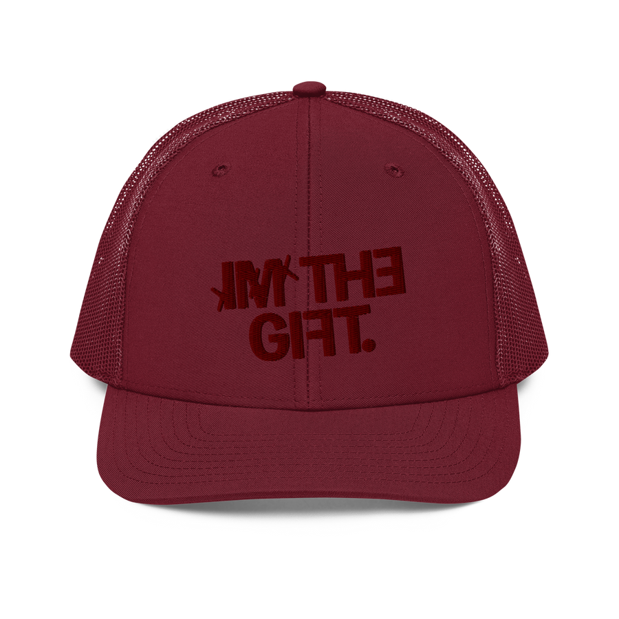 Maroon Trucker Cap